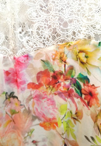 Silk Chiffon Nightgown