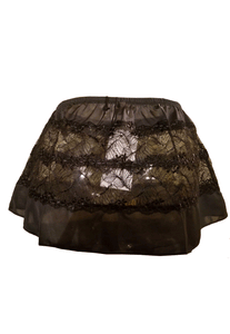 Lace Half Skirt Slip