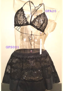 Lace Half Skirt Slip
