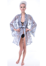 Silk Organza Kimono Robe - Lingerie, Tights, Stocking, Leggings, gigi*k