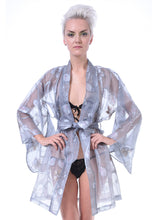 Silk Organza Kimono Robe - Lingerie, Tights, Stocking, Leggings, gigi*k