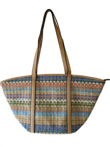 Panier Shoulder Tote Straw Bag